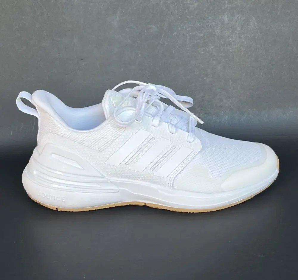 Adidas RapidaSport White Sneakers Kids 4.5 / Women's 5.5 US Size NWB